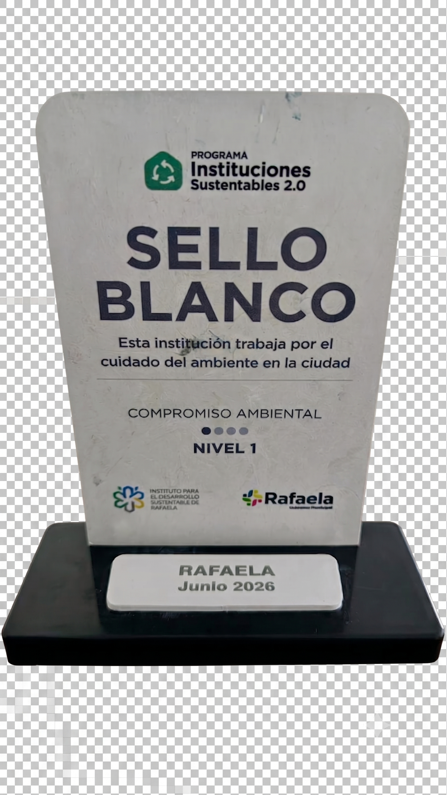 Sello Blanco Municipalidad de Rafaela